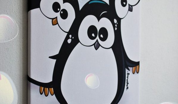 quadro-per-cameretta-con-pinguini